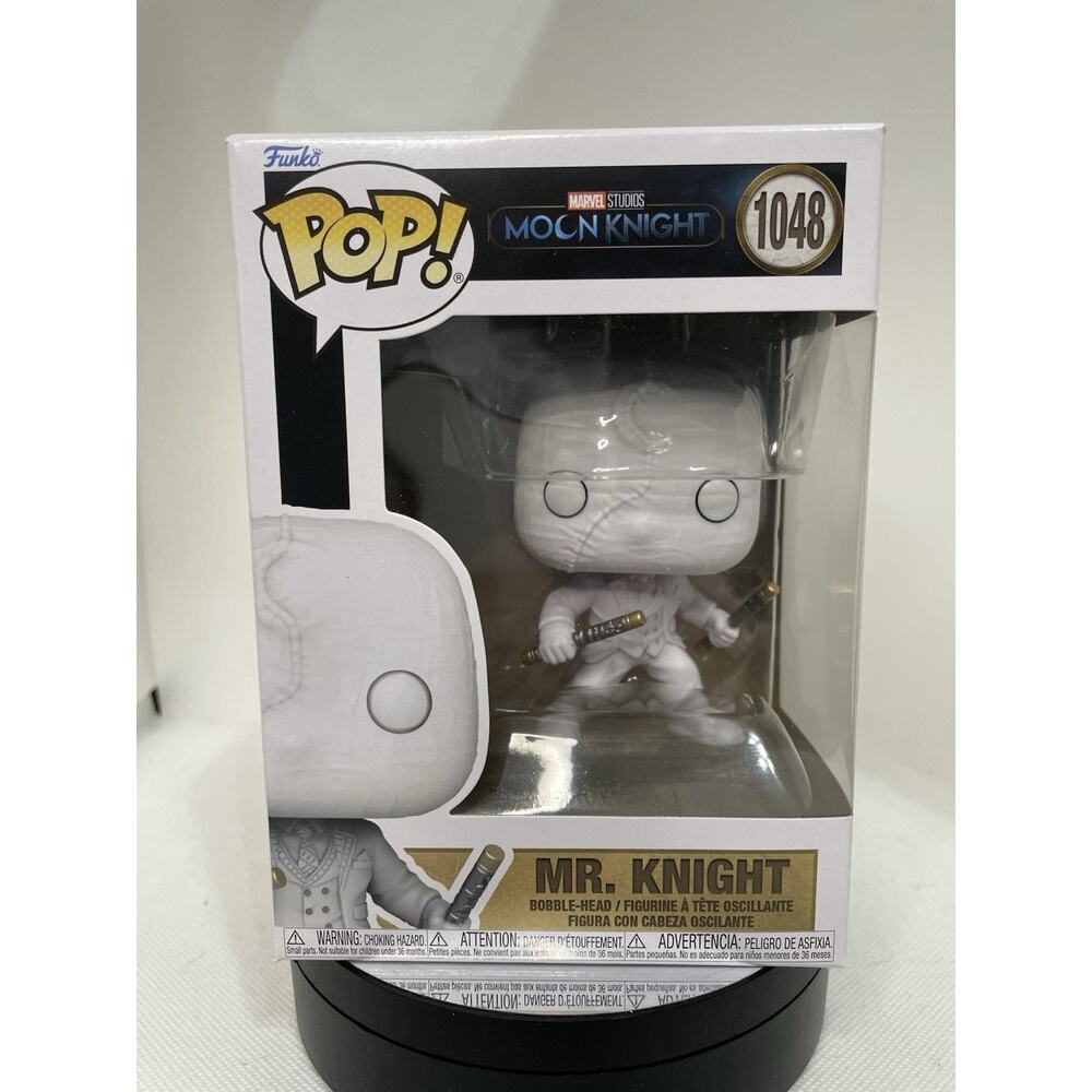 Funko Pop! Vinyl: Marvel - Mr. Knight #1048 - Moon Knight - Pop Protector